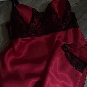 Red lingerie dress ✨